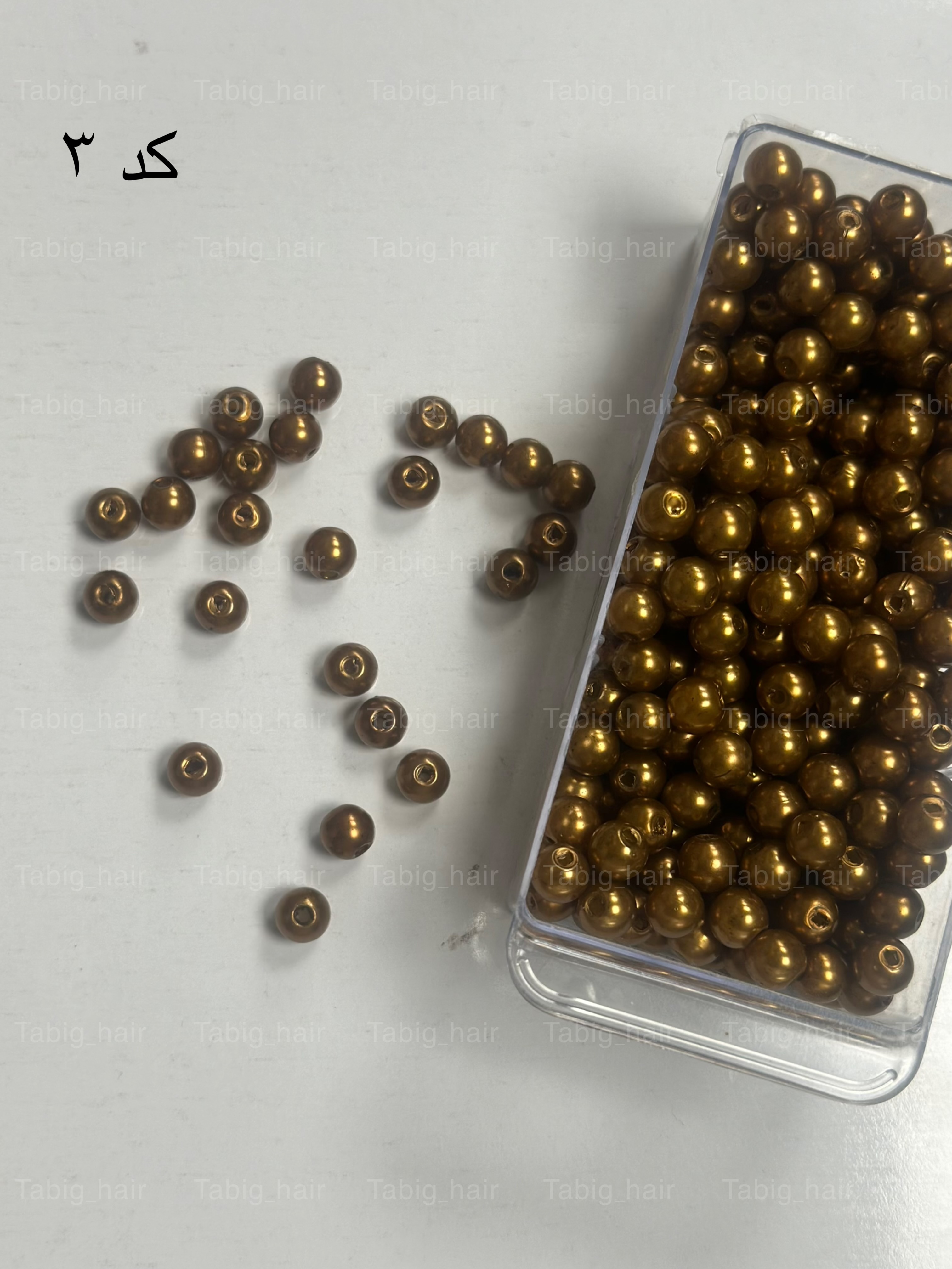 مروارید سنگی رنگی سایز ۸